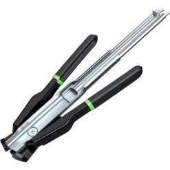 Agrafeuse Automatique De Clôture Pince De Circlips Pince De Clôture Métallique D'Anneaux Galvanisés De Pour Les Filets De Maille Et Les Cages De Clôture-Noir, Ephé