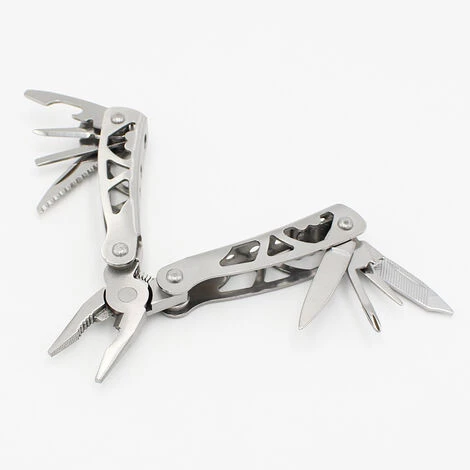 Pince Multifonctions 12 En 1 En étui, Argent, Ephé 4 Pince Multifonctions 12 En 1 En étui, Argent, Ephé – Image 4