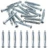 M4 X 52 Pince Cheville A Metalique (Pack De 25) Expansion Pour Placoplâtre Gypsum Gips - Zinc Passivé Pour Corrosion Résistance (52mm De Long), Ephé