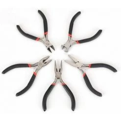 GRID COOL Pince Coupante Et Tenaille Mini Pinces Coupantes Diagonales, 4,5 Pouces/11,5 Cm CR-V Pince Coupante Multifonctionnelle De Précision Pour Dénuder Les Bijoux à La Main Outil De Fabrication De Bijoux Pour Perles -Pince et tenaille Soldes 68589380 5