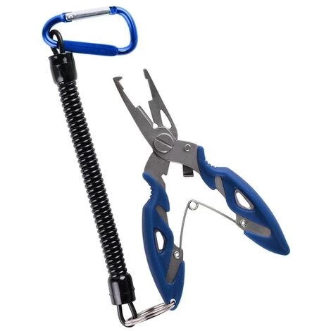 FUIENKO Pince De Pêche, Matériel De Pêche, Crochet De Récupération, Ligne De Coupe, Anneau Fendu, Accessoires De Pêche, Utiliser Des Pinces, Ciseaux Multifonctions,N02 1 FUIENKO Pince De Pêche, Matériel De Pêche, Crochet De Récupération, Ligne De Coupe, Anneau Fendu, Accessoires De Pêche, Utiliser Des Pinces, Ciseaux Multifonctions,N02