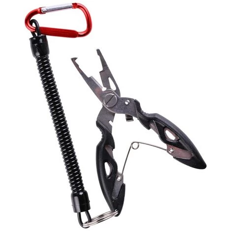 FUIENKO Pince De Pêche, Matériel De Pêche, Crochet De Récupération, Ligne De Coupe, Anneau Fendu, Accessoires De Pêche, Utiliser Des Pinces, Ciseaux Multifonctions,N02 2 FUIENKO Pince De Pêche, Matériel De Pêche, Crochet De Récupération, Ligne De Coupe, Anneau Fendu, Accessoires De Pêche, Utiliser Des Pinces, Ciseaux Multifonctions,N02 – Image 2