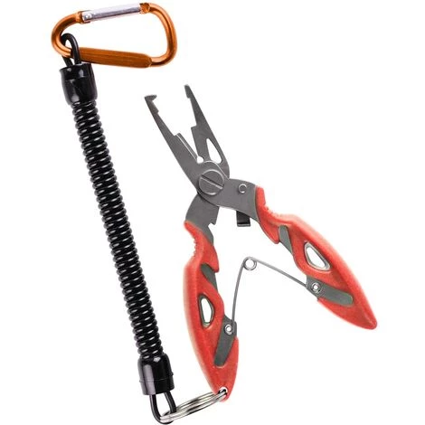 FUIENKO Pince De Pêche, Matériel De Pêche, Crochet De Récupération, Ligne De Coupe, Anneau Fendu, Accessoires De Pêche, Utiliser Des Pinces, Ciseaux Multifonctions,N02 3 FUIENKO Pince De Pêche, Matériel De Pêche, Crochet De Récupération, Ligne De Coupe, Anneau Fendu, Accessoires De Pêche, Utiliser Des Pinces, Ciseaux Multifonctions,N02 – Image 3