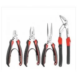 Jeu 4 Pinces FACOM : Multiprise à Verrouillage, Coupante, à Becs Demi-ronds Et Universelle - CPE.A1PB
