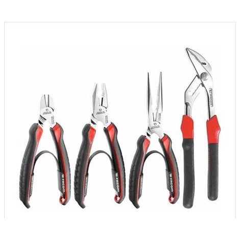 Jeu 4 Pinces FACOM : Multiprise à Verrouillage, Coupante, à Becs Demi-ronds Et Universelle - CPE.A1PB 1 Jeu 4 Pinces FACOM : Multiprise à Verrouillage, Coupante, à Becs Demi-ronds Et Universelle - CPE.A1PB