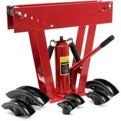 WILTEC Cintreuse Hydraulique 12t Presse à Cintrer Plier Machine Tube Chauffage Automobile Tuyau Universel